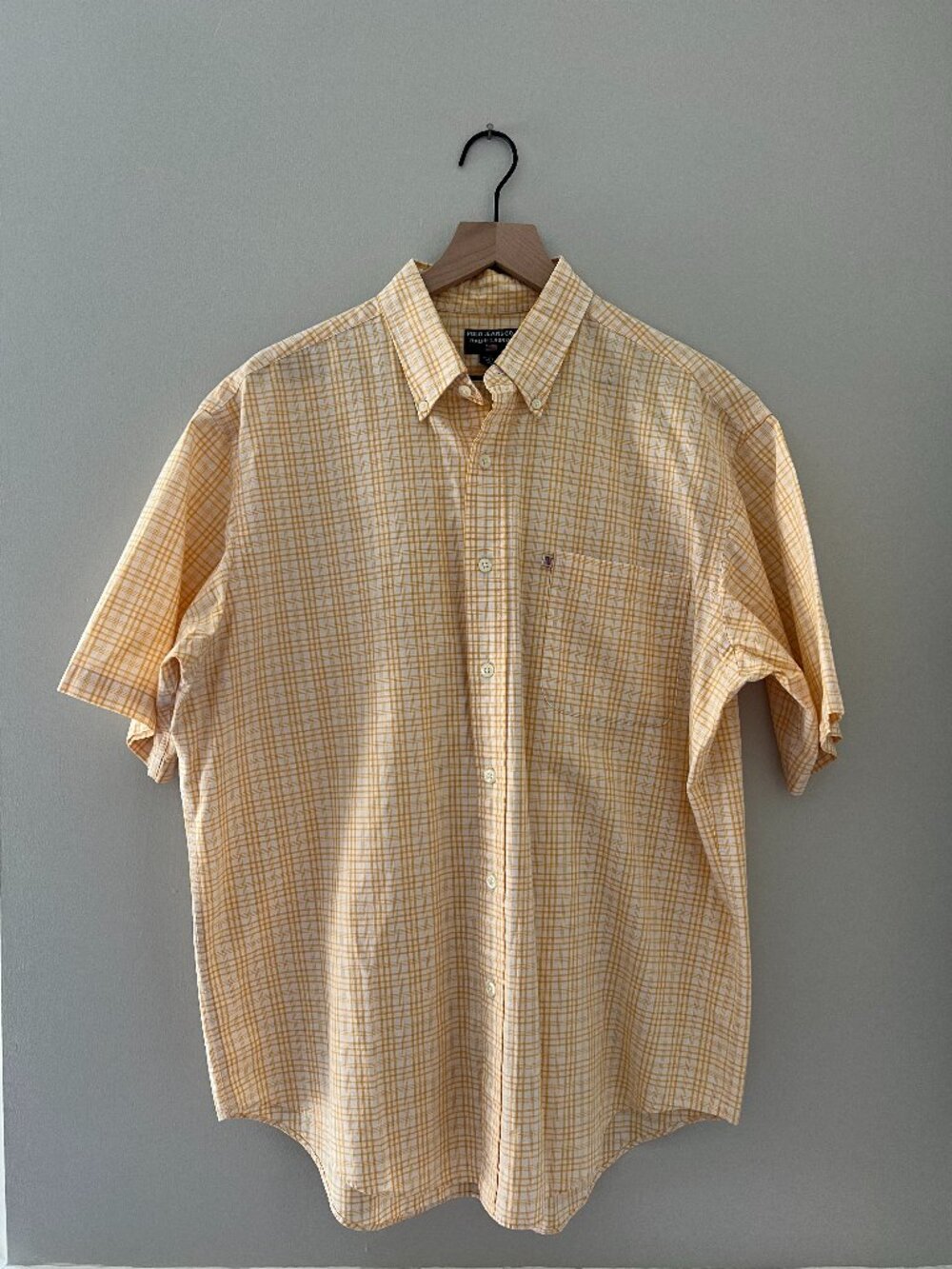 Polo Jeans Co. Ralph Lauren Yellow Plaid Button Down